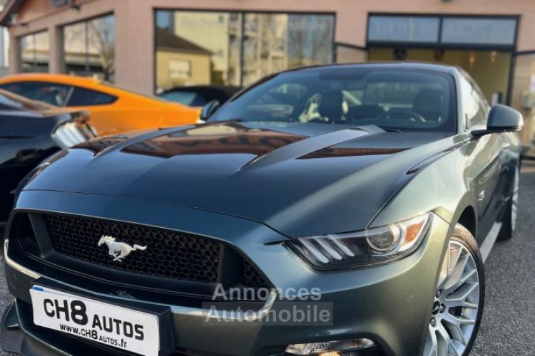 Ford Mustang V8 5.0 GT FASTBACK *DISPO ET VISIBLE SUR NOTRE PARC* BOITE AUTO COUPE PACK PREMIUM MAMBA GREEN 41900 € - <small></small> 41.900 € <small>TTC</small> - #22