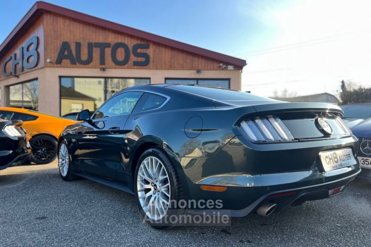 Ford Mustang V8 5.0 GT FASTBACK *DISPO ET VISIBLE SUR NOTRE PARC* BOITE AUTO COUPE PACK PREMIUM MAMBA GREEN 41900 € - <small></small> 41.900 € <small>TTC</small> - #25