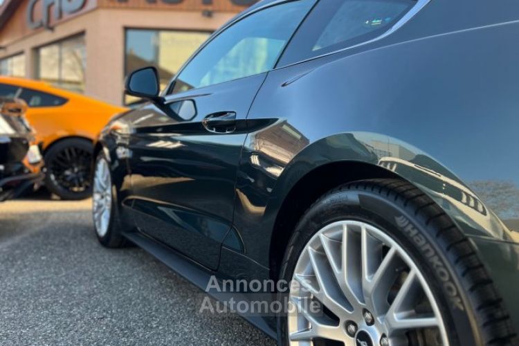 Ford Mustang V8 5.0 GT FASTBACK *DISPO ET VISIBLE SUR NOTRE PARC* BOITE AUTO COUPE PACK PREMIUM MAMBA GREEN 41900 € - <small></small> 41.900 € <small>TTC</small> - #32