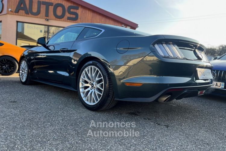 Ford Mustang V8 5.0 GT FASTBACK *DISPO ET VISIBLE SUR NOTRE PARC* BOITE AUTO COUPE PACK PREMIUM MAMBA GREEN 41900 € - <small></small> 41.900 € <small>TTC</small> - #37