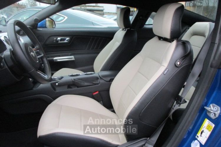 Ford Mustang V8 5.0 GT Fastback *dispo et visible sur notre parc* boite auto pack premium bleu cuir beige magnifique 45900 € - <small></small> 45.900 € <small>TTC</small> - #6