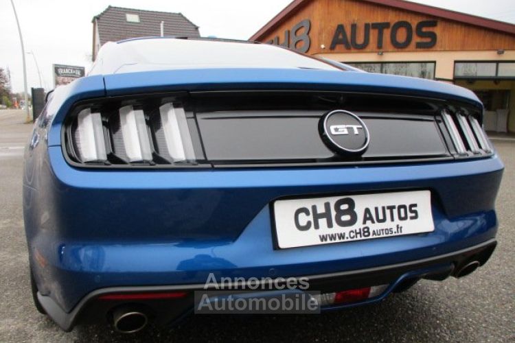 Ford Mustang V8 5.0 GT Fastback *dispo et visible sur notre parc* boite auto pack premium bleu cuir beige magnifique 45900 € - <small></small> 45.900 € <small>TTC</small> - #22