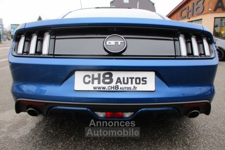 Ford Mustang V8 5.0 GT Fastback *dispo et visible sur notre parc* boite auto pack premium bleu cuir beige magnifique 45900 € - <small></small> 45.900 € <small>TTC</small> - #23