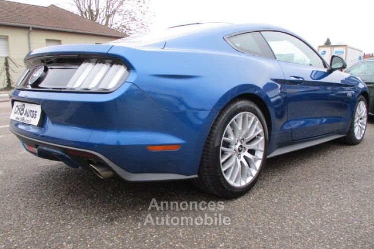 Ford Mustang V8 5.0 GT Fastback *dispo et visible sur notre parc* boite auto pack premium bleu cuir beige magnifique 45900 € - <small></small> 45.900 € <small>TTC</small> - #25