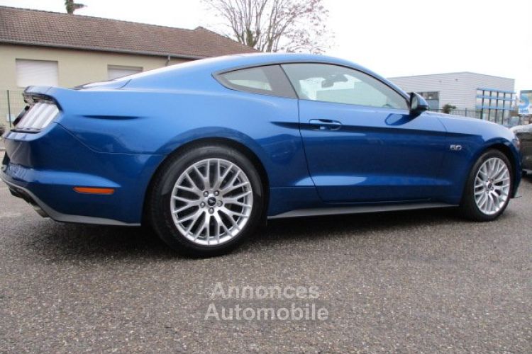 Ford Mustang V8 5.0 GT Fastback *dispo et visible sur notre parc* boite auto pack premium bleu cuir beige magnifique 45900 € - <small></small> 45.900 € <small>TTC</small> - #26