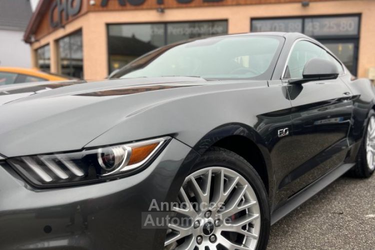 Ford Mustang V8 5.0 GT FASTBACK *DISPO ET VISIBLE SUR NOTRE PARC* BOITE AUTO PACK PREMIUM GRIS FONCE 41900 € - <small></small> 41.900 € <small>TTC</small> - #18