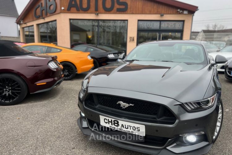 Ford Mustang V8 5.0 GT FASTBACK *DISPO ET VISIBLE SUR NOTRE PARC* BOITE AUTO PACK PREMIUM GRIS FONCE 41900 € - <small></small> 41.900 € <small>TTC</small> - #19