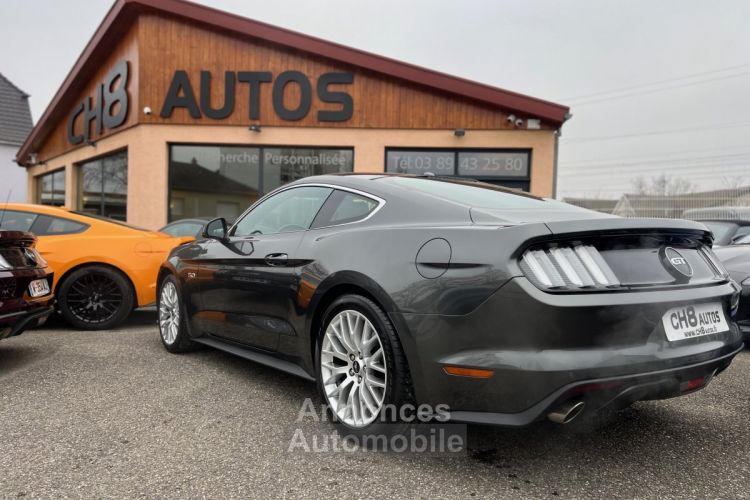 Ford Mustang V8 5.0 GT FASTBACK *DISPO ET VISIBLE SUR NOTRE PARC* BOITE AUTO PACK PREMIUM GRIS FONCE 41900 € - <small></small> 41.900 € <small>TTC</small> - #24