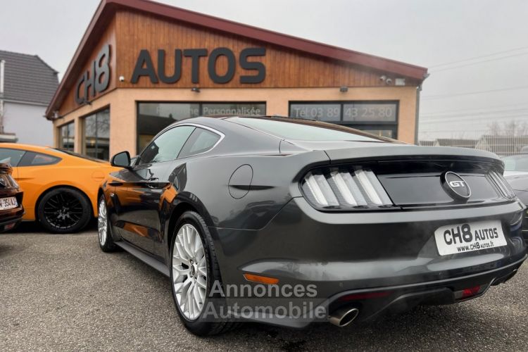 Ford Mustang V8 5.0 GT FASTBACK *DISPO ET VISIBLE SUR NOTRE PARC* BOITE AUTO PACK PREMIUM GRIS FONCE 41900 € - <small></small> 41.900 € <small>TTC</small> - #25