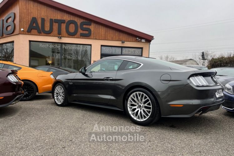 Ford Mustang V8 5.0 GT FASTBACK *DISPO ET VISIBLE SUR NOTRE PARC* BOITE AUTO PACK PREMIUM GRIS FONCE 41900 € - <small></small> 41.900 € <small>TTC</small> - #26