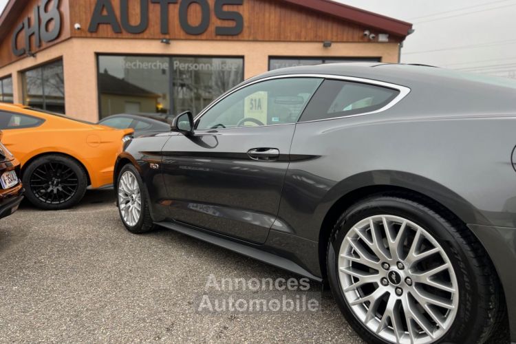 Ford Mustang V8 5.0 GT FASTBACK *DISPO ET VISIBLE SUR NOTRE PARC* BOITE AUTO PACK PREMIUM GRIS FONCE 41900 € - <small></small> 41.900 € <small>TTC</small> - #31