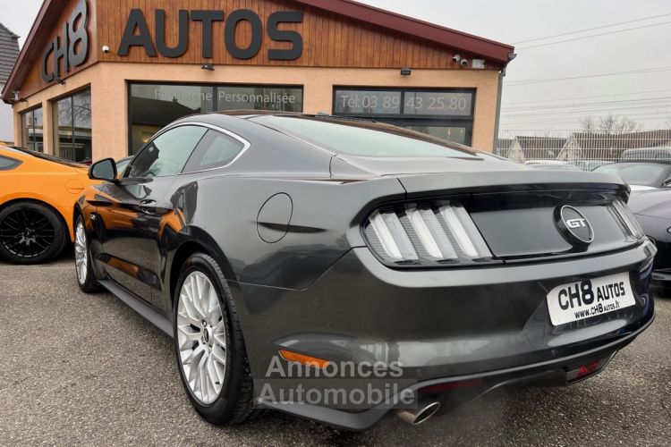 Ford Mustang V8 5.0 GT FASTBACK *DISPO ET VISIBLE SUR NOTRE PARC* BOITE AUTO PACK PREMIUM GRIS FONCE 41900 € - <small></small> 41.900 € <small>TTC</small> - #32