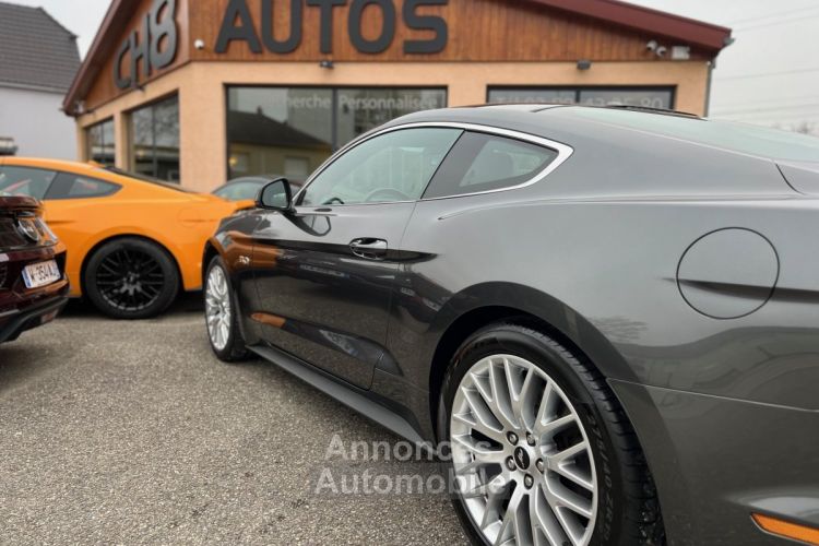 Ford Mustang V8 5.0 GT FASTBACK *DISPO ET VISIBLE SUR NOTRE PARC* BOITE AUTO PACK PREMIUM GRIS FONCE 41900 € - <small></small> 41.900 € <small>TTC</small> - #34