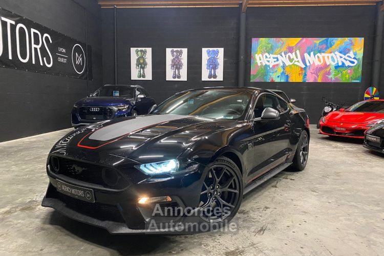 Ford Mustang VI Fastback Mach 1 5.0l V8 460 ch BVA10 *Malus Eco payé* *PPF* 09/2021 - <small></small> 74.990 € <small>TTC</small> - #1