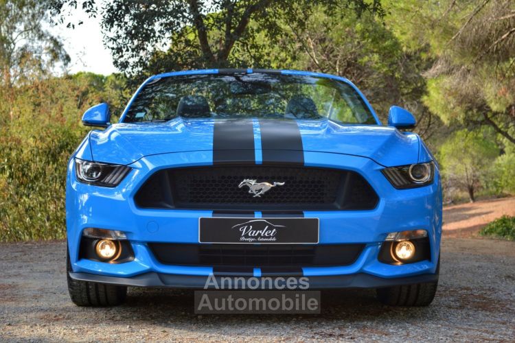 Ford Mustang VI GT CABRIOLET 5.0 V8 421ch BOITE MANUELLE FULL OPTIONS SERIE LIMITEE BLUE EDITION - <small></small> 45.990 € <small>TTC</small> - #2