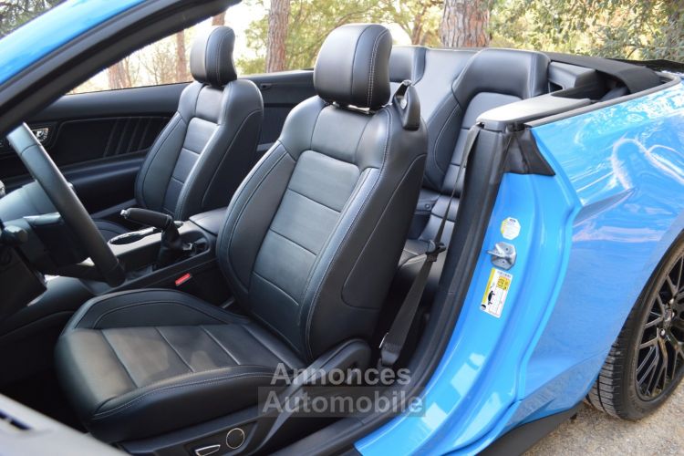 Ford Mustang VI GT CABRIOLET 5.0 V8 421ch BOITE MANUELLE FULL OPTIONS SERIE LIMITEE BLUE EDITION - <small></small> 45.990 € <small>TTC</small> - #44