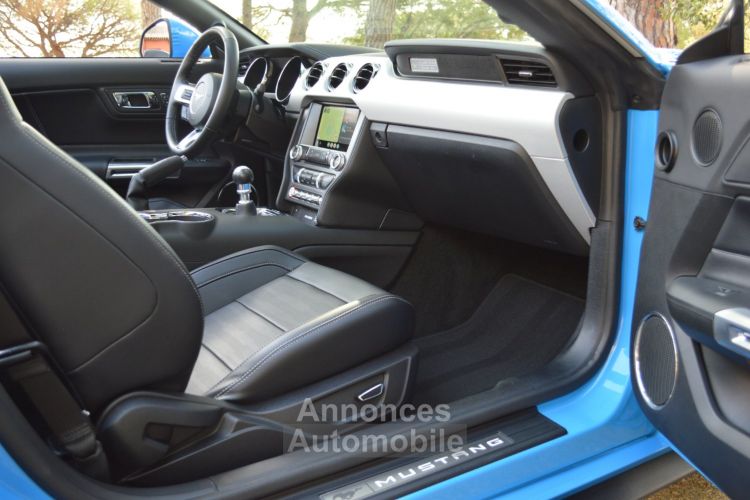 Ford Mustang VI GT CABRIOLET 5.0 V8 421ch BOITE MANUELLE FULL OPTIONS SERIE LIMITEE BLUE EDITION - <small></small> 45.990 € <small>TTC</small> - #37