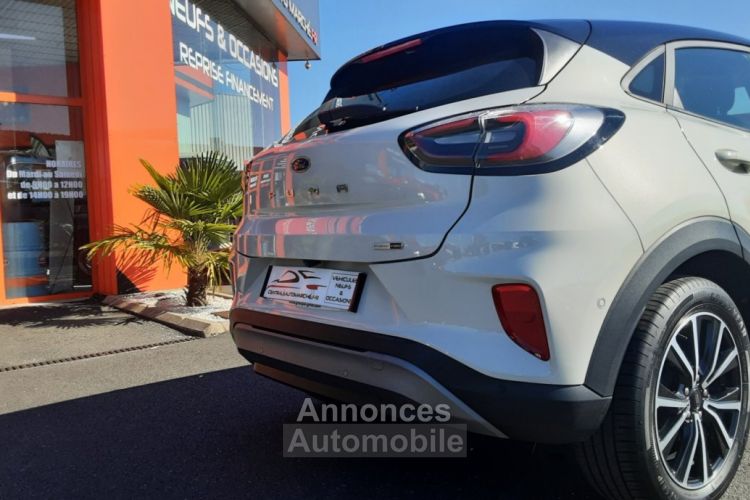 Ford Puma 1.0 EcoBoost 125 ch mHEV SetS BVM6 Titanium - <small></small> 17.890 € <small>TTC</small> - #22