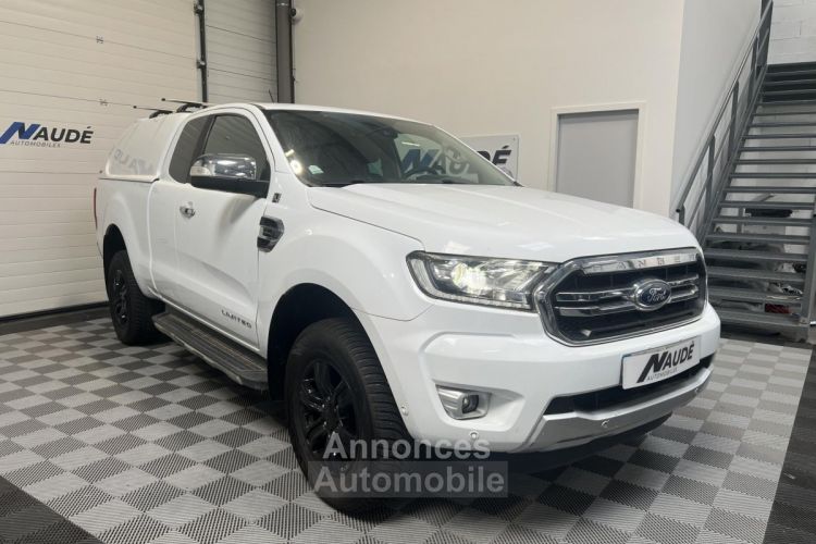 Ford Ranger 2.0 ECOBLUE BI-TURBO 213 CH BVA10 4X4 SUPER CABINE LIMITED - GARANTIE 6 MOIS - <small></small> 28.990 € <small>TTC</small> - #1