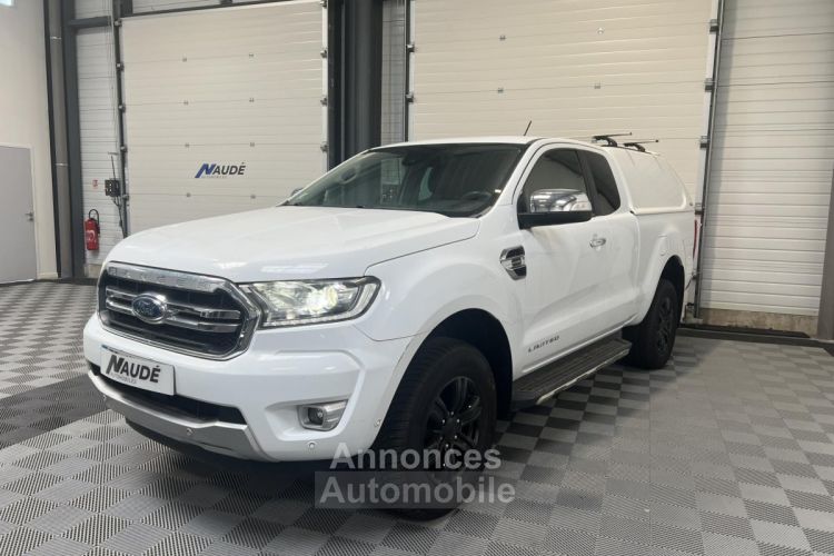 Ford Ranger 2.0 ECOBLUE BI-TURBO 213 CH BVA10 4X4 SUPER CABINE LIMITED - GARANTIE 6 MOIS - <small></small> 28.990 € <small>TTC</small> - #3