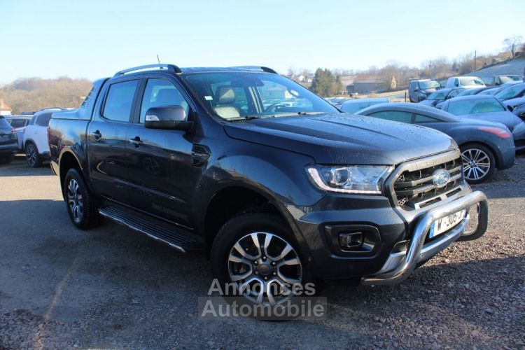 Ford Ranger 2L BITURBO 213 WILDTRAK BOITE AUTO DIESEL CAMÉRA CUIR GPS USB FULL LEDS ATTELAGE - <small></small> 31.500 € <small>TTC</small> - #1