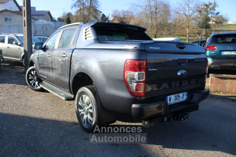 Ford Ranger 2L BITURBO 213 WILDTRAK BOITE AUTO DIESEL CAMÉRA CUIR GPS USB FULL LEDS ATTELAGE - <small></small> 31.500 € <small>TTC</small> - #3