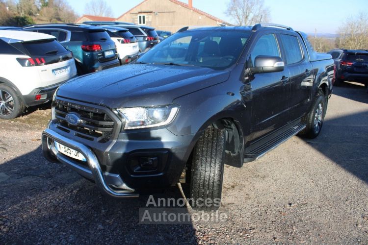 Ford Ranger 2L BITURBO 213 WILDTRAK BOITE AUTO DIESEL CAMÉRA CUIR GPS USB FULL LEDS ATTELAGE - <small></small> 31.500 € <small>TTC</small> - #4