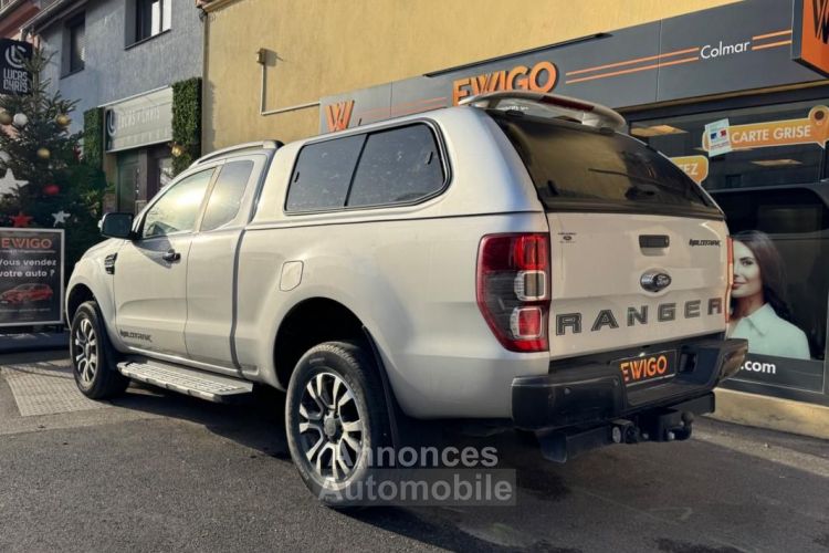 Ford Ranger CABINE 2.0 TDCI 215 WILDTRAK 4x4 BVA SIEGES CHAUFFANTS CAMERA GARANTIE 6 MOIS - <small></small> 28.490 € <small>TTC</small> - #4