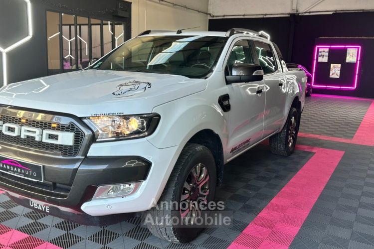 Ford Ranger DOUBLE CABINE WILDTRAK 4X4 213 ch 3.2 TDCi BVA6 Full suivi Sièges électriques chauffants Camera Bluetooth - <small></small> 28.490 € <small>TTC</small> - #2