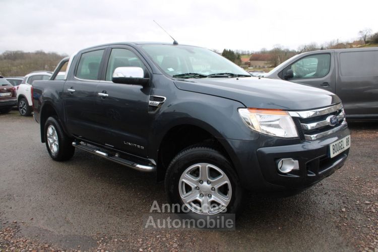 Ford Ranger II LIMITED 4X4 150 TDCI 2L2 DIESEL BOITE 6V CAMÉRA CUIR RÉGULATEUR GPS ATTELAGE - <small></small> 25.800 € <small>TTC</small> - #1