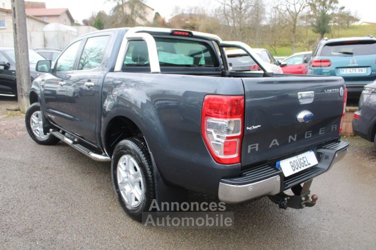 Ford Ranger II LIMITED 4X4 150 TDCI 2L2 DIESEL BOITE 6V CAMÉRA CUIR RÉGULATEUR GPS ATTELAGE - <small></small> 25.800 € <small>TTC</small> - #3