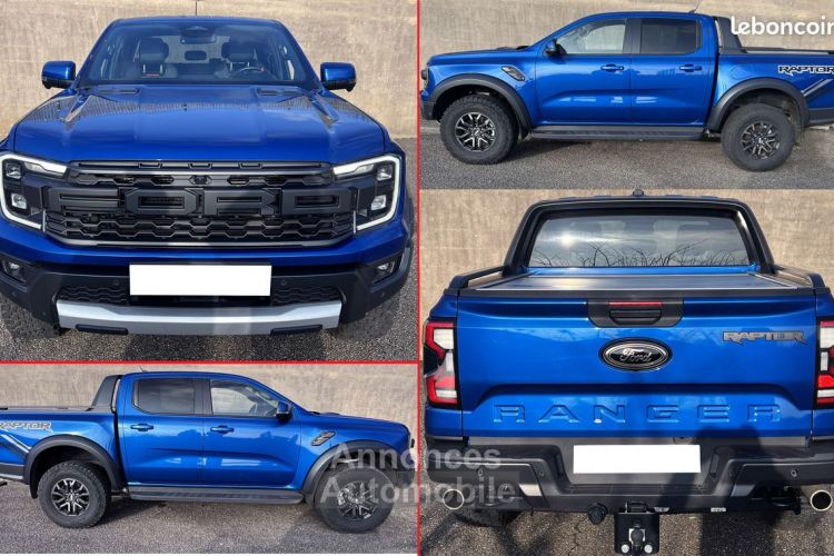 Ford Ranger IV (P703) 3.0 EcoBoost V6 292 ch Double Cabine Raptor BVA10 Full Equipé PAS DE MALUS TVS TVA RECUPERABLE - <small></small> 67.800 € <small>TTC</small> - #2