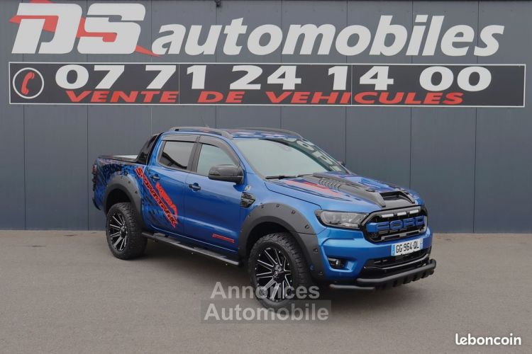 Ford Ranger MEGA RAPTOR NEUF double cabine 5Places 214cv bva10 rideau benne electr TTS OPTIONS Gtie 3 ans - <small></small> 67.000 € <small>TTC</small> - #1