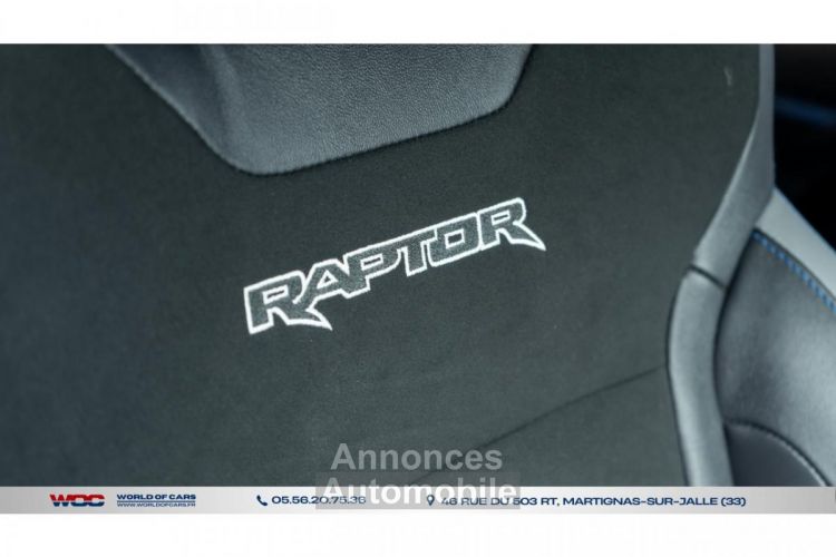 Ford Ranger Raptor 2.0 EcoBlue - 213ch - BVA 10 - DOUBLE CABINE PHASE 3 - <small></small> 44.990 € <small></small> - #69