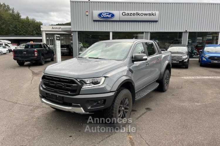 Ford Ranger Raptor Gris conquer attelage couvre benne caméra - <small></small> 45.990 € <small>TTC</small> - #1