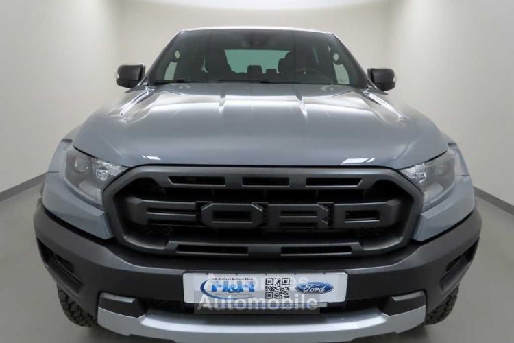 Ford Ranger RAPTOR Gris mystique Double cabine Couvre benne Attelage LED Caméra Alarme Première main TVA Récupérable - <small></small> 50.400 € <small></small> - #10