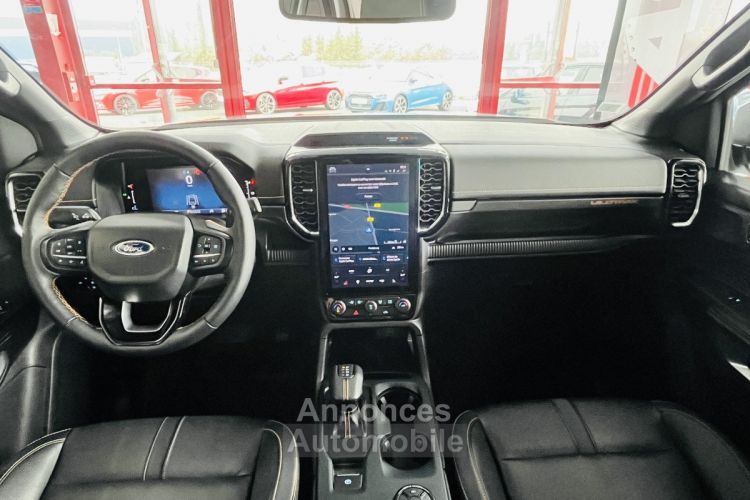 Ford Ranger SUPER CABINE WILDTRAK 2,0 TDCI BI-TURBO 205 BVA10 4X4 GPS CAMERA 360 ATTELAGE REGULATEUR LIMI - <small></small> 52.990 € <small>TTC</small> - #4