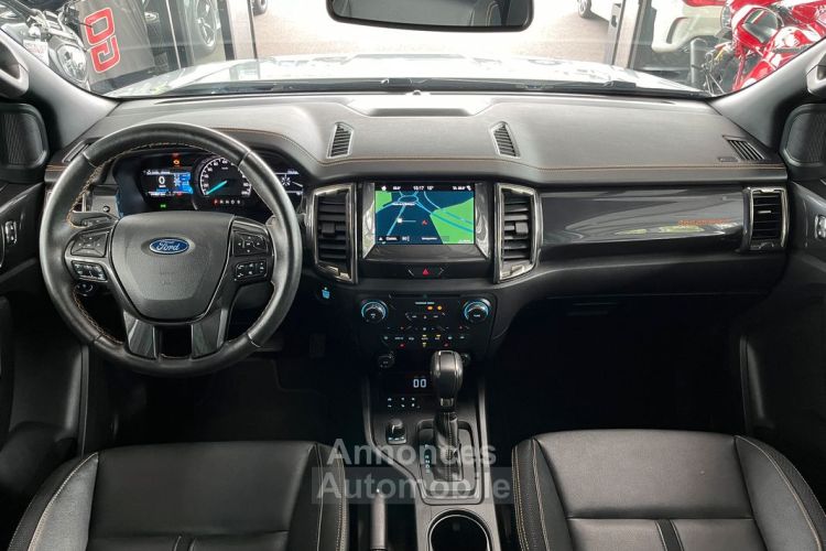 Ford Ranger WILDTRAK 213 ch Garantie 6 ans Double Cabine Caméra Attelage GPS Carplay LED Xénon Couvre benne 615-mois - <small></small> 37.990 € <small>TTC</small> - #4