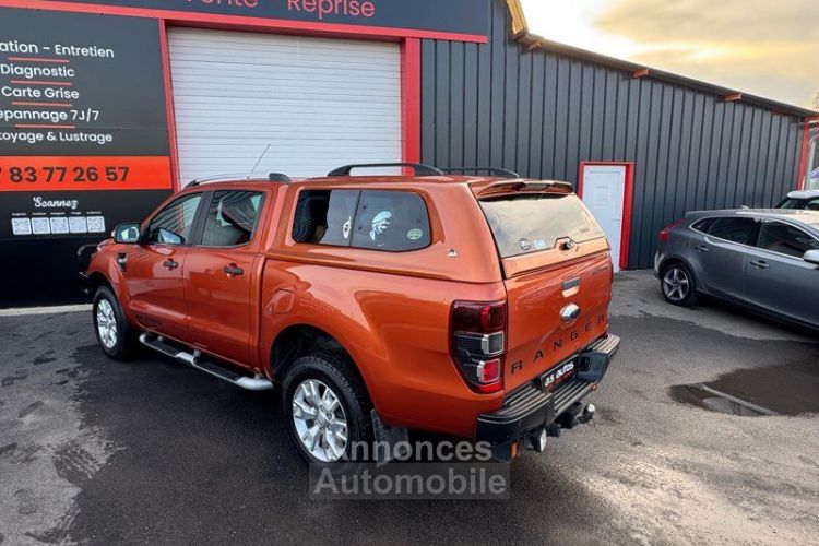 Ford Ranger WILDTRAK III (TKE) 3.2 TDCI 20V Pickup Double Cabine 4x4 200 cv Garantie de 12 MOIS Hard-top- marche pied- pare buffle- 4x2 4l attelage remorque camer - <small></small> 22.990 € <small>TTC</small> - #4