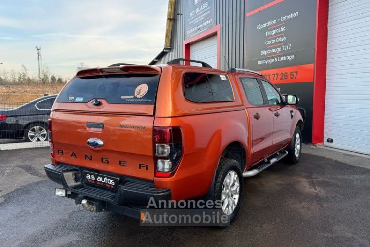 Ford Ranger WILDTRAK III (TKE) 3.2 TDCI 20V Pickup Double Cabine 4x4 200 cv Garantie de 12 MOIS Hard-top- marche pied- pare buffle- 4x2 4l attelage remorque camer - <small></small> 23.990 € <small>TTC</small> - #5