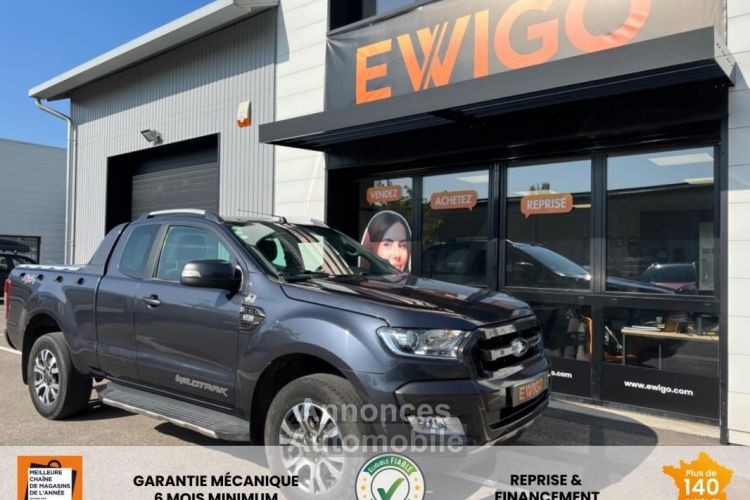 Ford Ranger WILDTRAK Supercab 3.2 TDCI 200CH 4X4 RIDEAU COUVRE BENNE- PLATEAU COULISSANT- TVA REC... - <small></small> 25.980 € <small>TTC</small> - #1