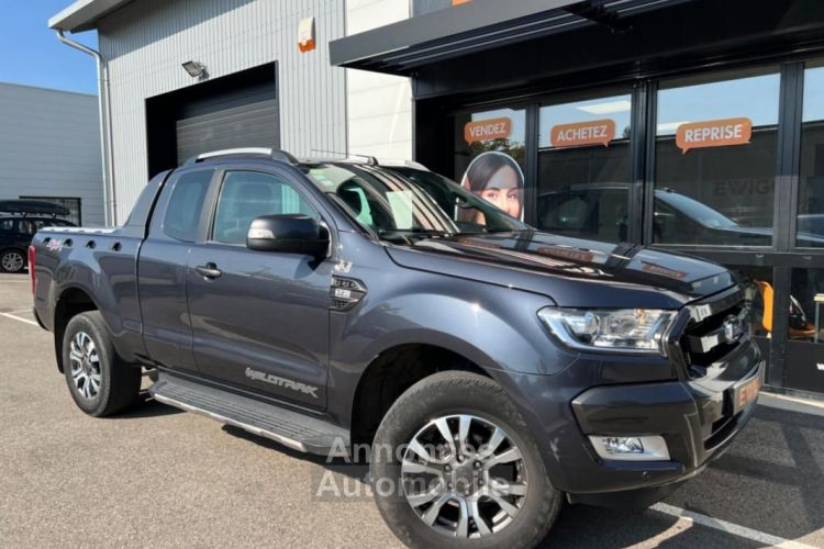 Ford Ranger WILDTRAK Supercab 3.2 TDCI 200CH 4X4 RIDEAU COUVRE BENNE- PLATEAU COULISSANT- TVA REC... - <small></small> 25.980 € <small>TTC</small> - #2