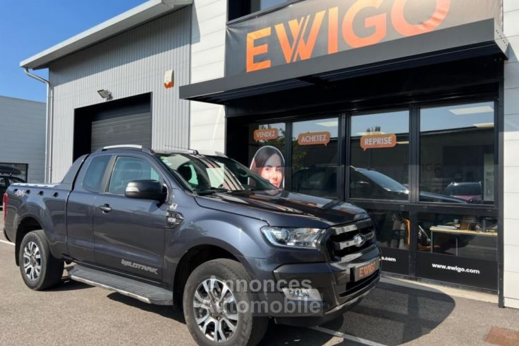 Ford Ranger WILDTRAK Supercab 3.2 TDCI 200CH 4X4 RIDEAU COUVRE BENNE- PLATEAU COULISSANT- TVA REC... - <small></small> 25.980 € <small>TTC</small> - #4