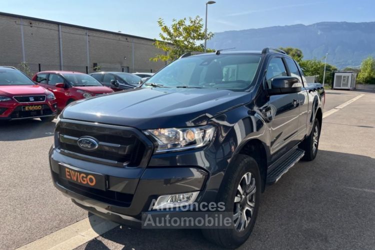 Ford Ranger WILDTRAK Supercab 3.2 TDCI 200CH 4X4 RIDEAU COUVRE BENNE- PLATEAU COULISSANT- TVA REC... - <small></small> 25.980 € <small>TTC</small> - #10