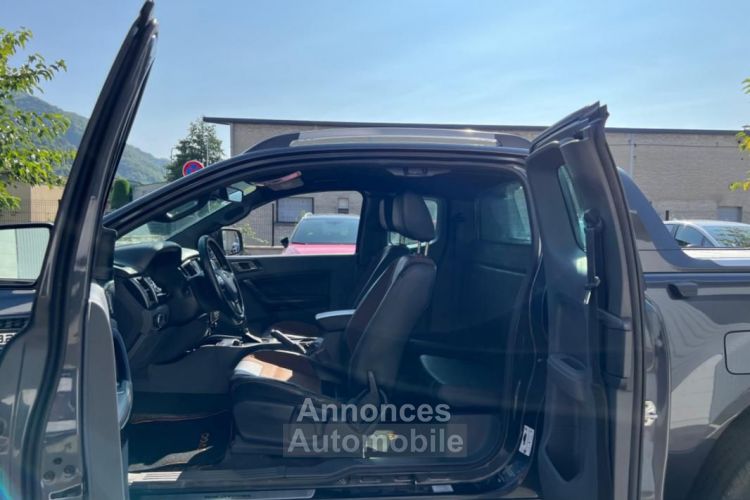 Ford Ranger WILDTRAK Supercab 3.2 TDCI 200CH 4X4 RIDEAU COUVRE BENNE- PLATEAU COULISSANT- TVA REC... - <small></small> 25.980 € <small>TTC</small> - #13