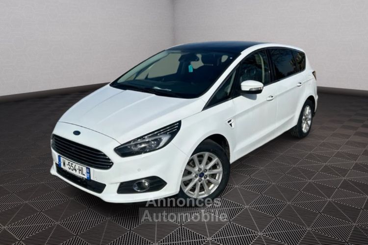 Ford S-MAX 2.0 TDCI 150 Titanium POWERSHIFT CUIR TOIT GPS - <small></small> 13.999 € <small>TTC</small> - #1