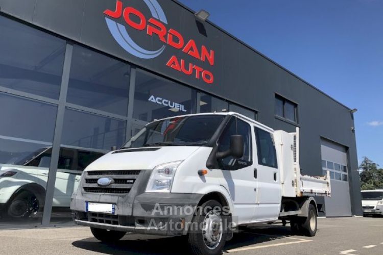 Ford Transit BENNE 2.4 TDCI 100CV 7 PLACES - <small></small> 17.990 € <small>TTC</small> - #1