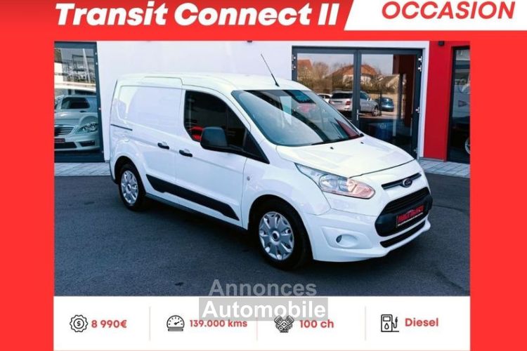 Ford Transit Connect II 1.6 TDCi L1H1 100ch 3 places - <small></small> 8.990 € <small>TTC</small> - #1