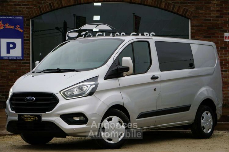 Ford Transit Custom 2.0 TDCI TVA-BTW Bte AUTO 5 PL PDC DOUBLE CABINE - <small></small> 19.990 € <small>TTC</small> - #1