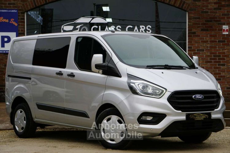 Ford Transit Custom 2.0 TDCI TVA-BTW Bte AUTO 5 PL PDC DOUBLE CABINE - <small></small> 20.990 € <small>TTC</small> - #2